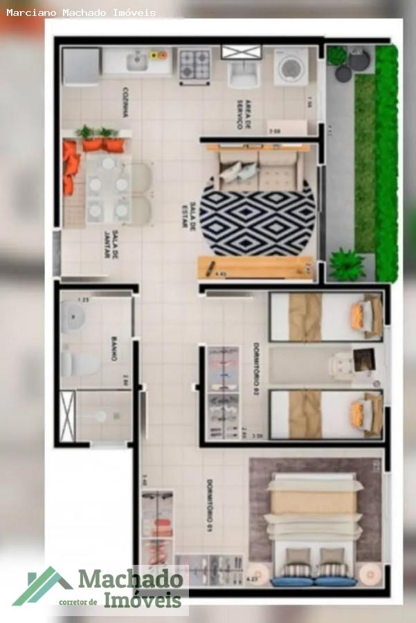 Apartamento, 2 quartos, 48 m² - Foto 8